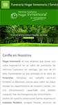 Mobile Screenshot of funerariahogarinmemoria.cl